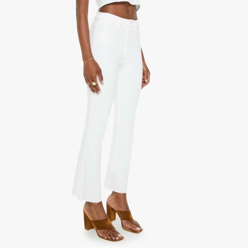 MOTHER the Hustler ankle fray, size 24